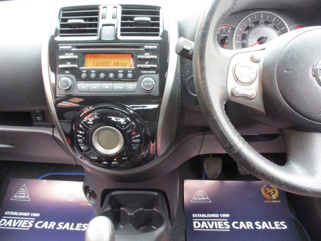 2017 NISSAN MICRA 1.2 Acenta Hatchback 5dr Petrol Manual Euro 6 (80 ps) £35 ROAD TAX ,TWO PREVIOUS OWNER ,MOTED 20/06/2026 ,6 MONTHS WARRANTY ,5 SERVICE STAMPS ,AIR-CON ,2 KEYS , - Photo 7