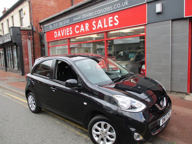 2017 NISSAN MICRA 1.2 Acenta Hatchback 5dr Petrol Manual Euro 6 (80 ps) £35 ROAD TAX ,TWO PREVIOUS OWNER ,MOTED 20/06/2026 ,6 MONTHS WARRANTY ,5 SERVICE STAMPS ,AIR-CON ,2 KEYS ,