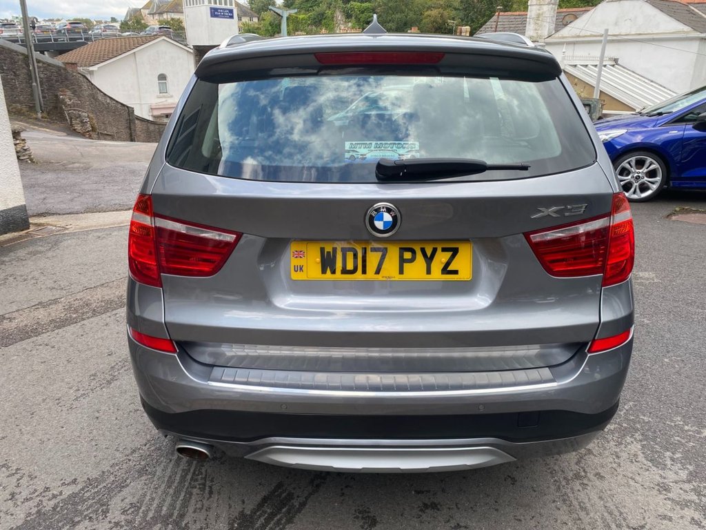 USED 2017 17 BMW X3 2.0 20d xLine SUV 5dr Diesel Auto xDrive Euro 6 (s/s) (190 ps) HEATED SEATS DAB NAV PARK ASSIST