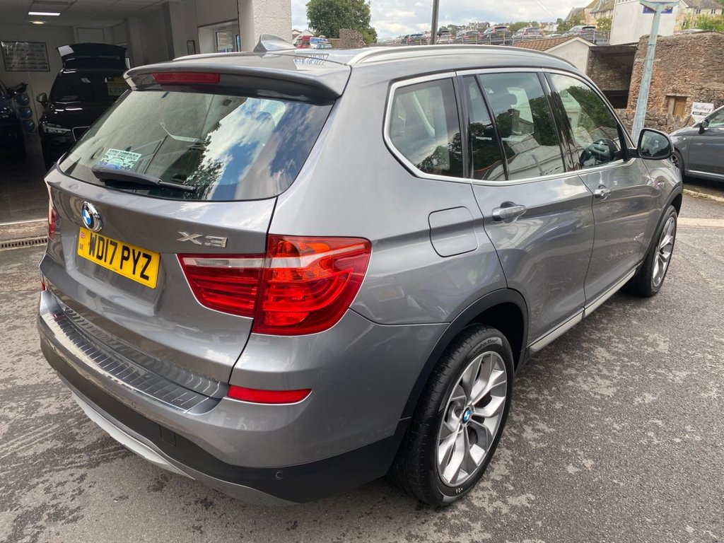 USED 2017 17 BMW X3 2.0 20d xLine SUV 5dr Diesel Auto xDrive Euro 6 (s/s) (190 ps) HEATED SEATS DAB NAV PARK ASSIST