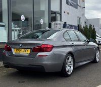 USED 2014 14 BMW 5 SERIES 2.0 520d M Sport Saloon 4dr Diesel Auto Euro 6 (s/s) (184 ps) THIS CAR COMES WITH 6 MONTHS WARRANTY ,BREAKDOWN COVER & RECOVERY +   FRONT HEATED SEATS +  FRONT ELECTRIC SEATS +  FRONT AND REAR SENSORS +  CRUISE CONTROL +  TRACTION CONTROL +  DUAL ZONE CLIMATE CONTROL +  DAB RADIO +  BLUETOOTH CONNECTION +  AUX CONNECTION +  KEYLESS START +  LED DAY TIME RUNNING LIGHTS +  SAT NAVIGATION +  FULL LEATHER TRIM +  ELECTRIC PARKING BRAKE +  HILL HOLD ASSIST +  AUTO START STOP +  19 INCH ALLOY WHEELS