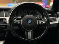 USED 2014 14 BMW 5 SERIES 2.0 520d M Sport Saloon 4dr Diesel Auto Euro 6 (s/s) (184 ps) THIS CAR COMES WITH 6 MONTHS WARRANTY ,BREAKDOWN COVER & RECOVERY +   FRONT HEATED SEATS +  FRONT ELECTRIC SEATS +  FRONT AND REAR SENSORS +  CRUISE CONTROL +  TRACTION CONTROL +  DUAL ZONE CLIMATE CONTROL +  DAB RADIO +  BLUETOOTH CONNECTION +  AUX CONNECTION +  KEYLESS START +  LED DAY TIME RUNNING LIGHTS +  SAT NAVIGATION +  FULL LEATHER TRIM +  ELECTRIC PARKING BRAKE +  HILL HOLD ASSIST +  AUTO START STOP +  19 INCH ALLOY WHEELS