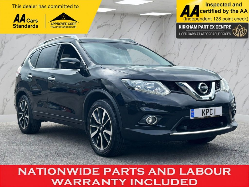Nissan X-Trail 1.6 dCi N-Vision SUV – 2017, Diesel, Manual 4WD, 91,400 miles, Black