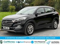 USED 2016 66 HYUNDAI TUCSON 1.7 CRDi Blue Drive SE SUV 5dr Diesel Manual Euro 6 (s/s) (116 ps) 
