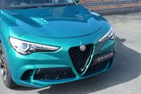 USED 2022 71 ALFA ROMEO STELVIO 2.9 V6 Bi-Turbo Quadrifoglio SUV 5dr Petrol GPF Auto Q4 AWD Euro 6 (s/s) (510 ps) PAN ROOF / HK / MONTREAL GREEN