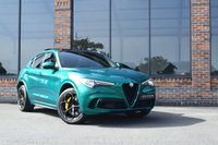 USED 2022 71 ALFA ROMEO STELVIO 2.9 V6 Bi-Turbo Quadrifoglio SUV 5dr Petrol GPF Auto Q4 AWD Euro 6 (s/s) (510 ps) PAN ROOF / HK / MONTREAL GREEN