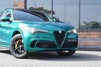 USED 2022 71 ALFA ROMEO STELVIO 2.9 V6 Bi-Turbo Quadrifoglio SUV 5dr Petrol GPF Auto Q4 AWD Euro 6 (s/s) (510 ps) PAN ROOF / HK / MONTREAL GREEN