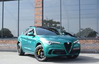 USED 2022 71 ALFA ROMEO STELVIO 2.9 V6 Bi-Turbo Quadrifoglio SUV 5dr Petrol GPF Auto Q4 AWD Euro 6 (s/s) (510 ps) PAN ROOF / HK / MONTREAL GREEN