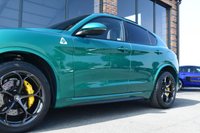 USED 2022 71 ALFA ROMEO STELVIO 2.9 V6 Bi-Turbo Quadrifoglio SUV 5dr Petrol GPF Auto Q4 AWD Euro 6 (s/s) (510 ps) PAN ROOF / HK / MONTREAL GREEN