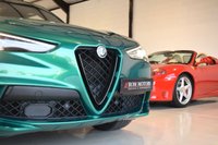 USED 2022 71 ALFA ROMEO STELVIO 2.9 V6 Bi-Turbo Quadrifoglio SUV 5dr Petrol GPF Auto Q4 AWD Euro 6 (s/s) (510 ps) PAN ROOF / HK / MONTREAL GREEN