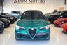 USED 2022 71 ALFA ROMEO STELVIO 2.9 V6 Bi-Turbo Quadrifoglio SUV 5dr Petrol GPF Auto Q4 AWD Euro 6 (s/s) (510 ps) PAN ROOF / HK / MONTREAL GREEN