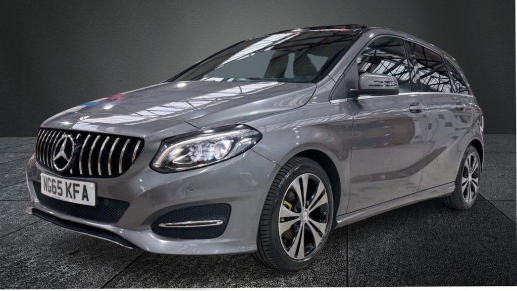 USED 2015 65 MERCEDES-BENZ B-CLASS 1.5 B180 CDI Sport MPV 5dr Diesel 7G-DCT Euro 6 (s/s) (109 ps) PAN ROOF+R/CAMERA+SAT NAV+XENON