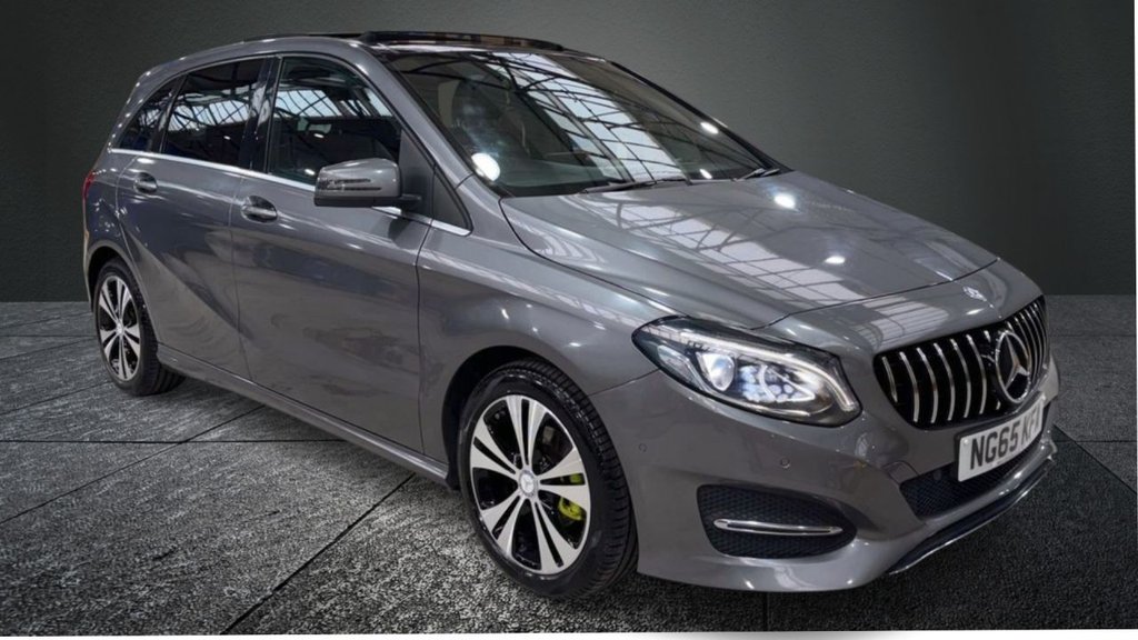 USED 2015 65 MERCEDES-BENZ B-CLASS 1.5 B180 CDI Sport MPV 5dr Diesel 7G-DCT Euro 6 (s/s) (109 ps) PAN ROOF+R/CAMERA+SAT NAV+XENON