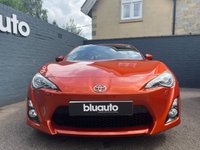 USED 2013 TOYOTA GT86 2.0 Boxer D-4S Coupe 2dr Petrol Auto Euro 5 (200 ps) Dual Climate Control, Heated Leather / Alcantara Sport Seats, Touch Screen Media, Sat Nav, Bluetooth, USB, AUX, Paddleshift Gears, Keyless Entry, Keyless Start, Different Drive Modes, Power Folding Wingmirrors, Spoiler, Rear Parking Sensors, Auto Xenon Head Lights, 17 Inch Alloys.