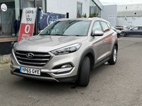 USED 2015 65 HYUNDAI TUCSON 1.6 GDi Blue Drive SE SUV 5dr Petrol Manual Euro 6 (s/s) (132 ps) THIS CAR COMES WITH 6 MONTHS WARRANTY ,BREAKDOWN COVER & RECOVERY +   FRONT HEATED SEATS +  REAR PARKING SENSORS +  BLUETOOTH CONNECTION +  CRUISE CONTROL +  DAB RADIO +  BLUETOOTH CONNECTION +  CLIMATE CONTROL +  TRACTION CONTROL +  AUX CABLE +  AUTO START/STOP +  HILL ASSIST +  17 INCH ALLOY WHEELS