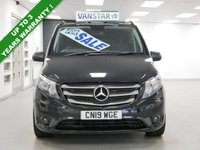 USED 2019 19 MERCEDES-BENZ VITO 119 2.1 CDI 190 BHP L1 SWB SPORT 7G AUTO CREWCAB ( NO VAT ! ) 2 OWNERS | SAT NAV | 6 SEATS | NO VAT !
