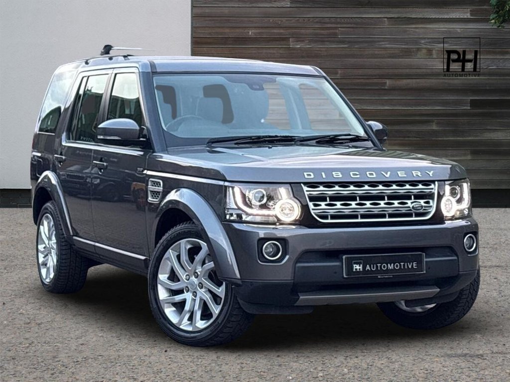 USED 2015 65 LAND ROVER DISCOVERY 4 3.0 SD V6 HSE SUV 5dr Diesel Auto 4WD Euro 6 (s/s) (256 bhp) 2 OWNERS|CAM BELT|CLEAR GLASS
