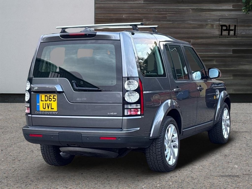 USED 2015 65 LAND ROVER DISCOVERY 4 3.0 SD V6 HSE SUV 5dr Diesel Auto 4WD Euro 6 (s/s) (256 bhp) 2 OWNERS|CAM BELT|CLEAR GLASS