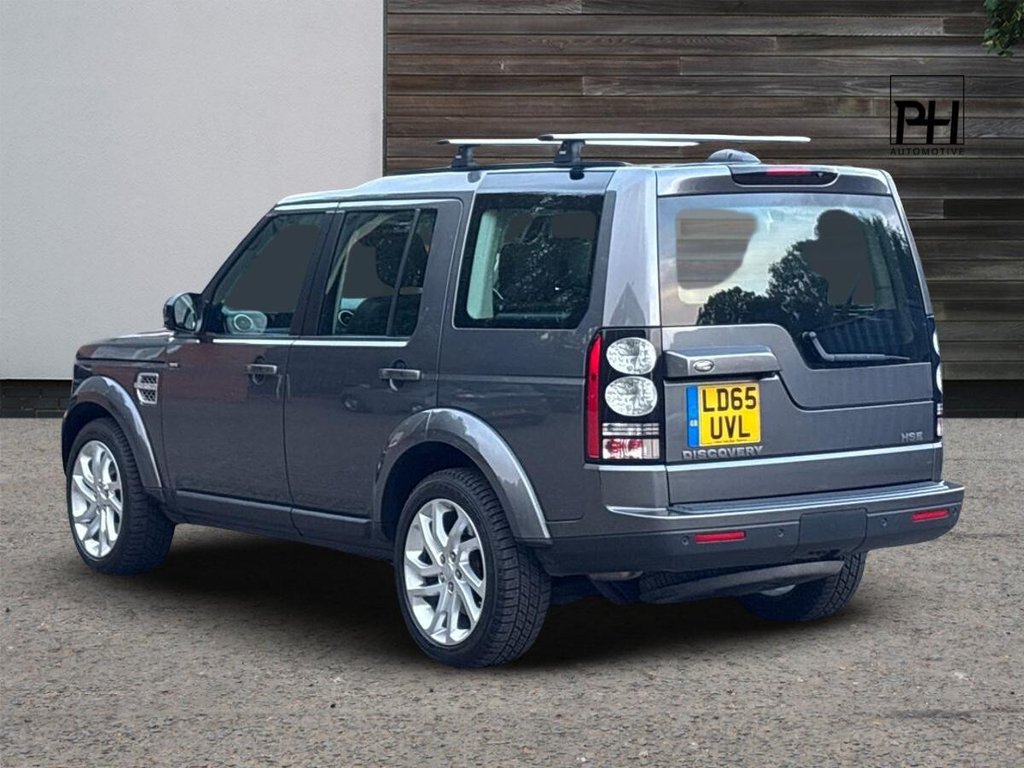 USED 2015 65 LAND ROVER DISCOVERY 4 3.0 SD V6 HSE SUV 5dr Diesel Auto 4WD Euro 6 (s/s) (256 bhp) 2 OWNERS|CAM BELT|CLEAR GLASS