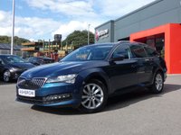 USED 2022 72 SKODA SUPERB Estate 1.5 TSI ACT SE Technology 5d DSG 150 S/S SAT NAV, VIRTUAL COCKPIT, HEATED SEATS, FULL BLACK LEATHER, KEYLESS START, ADAPTIVE CRUISE CONTROL & SPEED LIMITER, SMART LINK FOR WIRELESS APPLE CARPLAY & ANDROID AUTO, VOICE CONTROL SYSTEM, DSG AUTOMATIC GEARBOX, FRONT ASSIST, ELECTRIC MEMORY DRIVER'S SEAT, BLUETOOTH, DAB RADIO, LED DAYTIME RUNNING LIGHTS, LED HEADLIGHTS, FRONT & REAR PARKING SENSORS, 17 INCH ALLOYS, POWER FOLDING MIRRORS, CLIMATE CTRL, AUTO LIGHTS & WIPERS, ILLUMINATING VANITY MIRRORS, ISO FIX, 1 OWNER, SERVICE HISTORY