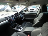 USED 2022 72 SKODA SUPERB Estate 1.5 TSI ACT SE Technology 5d DSG 150 S/S SAT NAV, VIRTUAL COCKPIT, HEATED SEATS, FULL BLACK LEATHER, KEYLESS START, ADAPTIVE CRUISE CONTROL & SPEED LIMITER, SMART LINK FOR WIRELESS APPLE CARPLAY & ANDROID AUTO, VOICE CONTROL SYSTEM, DSG AUTOMATIC GEARBOX, FRONT ASSIST, ELECTRIC MEMORY DRIVER'S SEAT, BLUETOOTH, DAB RADIO, LED DAYTIME RUNNING LIGHTS, LED HEADLIGHTS, FRONT & REAR PARKING SENSORS, 17 INCH ALLOYS, POWER FOLDING MIRRORS, CLIMATE CTRL, AUTO LIGHTS & WIPERS, ILLUMINATING VANITY MIRRORS, ISO FIX, 1 OWNER, SERVICE HISTORY