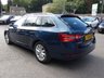USED 2022 72 SKODA SUPERB Estate 1.5 TSI ACT SE Technology 5d DSG 150 S/S SAT NAV, VIRTUAL COCKPIT, HEATED SEATS, FULL BLACK LEATHER, KEYLESS START, ADAPTIVE CRUISE CONTROL & SPEED LIMITER, SMART LINK FOR WIRELESS APPLE CARPLAY & ANDROID AUTO, VOICE CONTROL SYSTEM, DSG AUTOMATIC GEARBOX, FRONT ASSIST, ELECTRIC MEMORY DRIVER'S SEAT, BLUETOOTH, DAB RADIO, LED DAYTIME RUNNING LIGHTS, LED HEADLIGHTS, FRONT & REAR PARKING SENSORS, 17 INCH ALLOYS, POWER FOLDING MIRRORS, CLIMATE CTRL, AUTO LIGHTS & WIPERS, ILLUMINATING VANITY MIRRORS, ISO FIX, 1 OWNER, SERVICE HISTORY