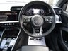 USED 2022 71 AUDI A3 1.4 TFSIe 40 S line Sportback 5dr Petrol Plug-in Hybrid S Tronic Euro 6 (s/s) 13kWh (204 ps) Finished DAYTONA GREY with contrasting BLACK LEATHER trim. This fantastic hybrid facelift model is dripping with tech and desirability. It combines a great interior with a refined driving experience and all-electric range. Features include Virtual Dash, Apple Play, Sat Nav, DAB radio, Rear Park Sensors, B/Tooth Cruise Control, Leather, 2 Keys, 17" Alloys and much more. Dealer Serviced at 14557 miles, 31196 miles, 45366miles and on arrival at 58693 miles.