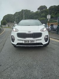 USED 2018 18 KIA SPORTAGE 1.6 T-GDi GT-Line S SUV 5dr Petrol DCT AWD Euro 6 (174 bhp) 