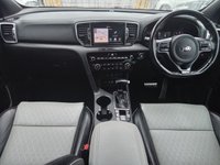 USED 2018 18 KIA SPORTAGE 1.6 T-GDi GT-Line S SUV 5dr Petrol DCT AWD Euro 6 (174 bhp) 