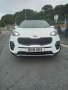 USED 2018 18 KIA SPORTAGE 1.6 T-GDi GT-Line S SUV 5dr Petrol DCT AWD Euro 6 (174 bhp) 
