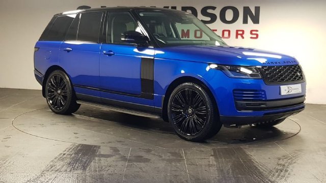 2026 Land Rover Range Rover Velocity Blue