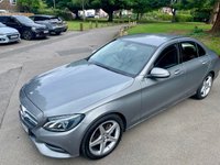 USED 2014 64 MERCEDES-BENZ C-CLASS 2.0 C200 Sport Saloon 4dr Petrol 7G-Tronic+ Euro 6 (s/s) (184 ps) **ULEZ Complaint Mercedes With Massive Specification And Full Service History !!