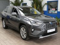 USED 2021 21 TOYOTA RAV4 2.5 VVT-h GPF Excel SUV 5dr Petrol Hybrid CVT Euro 6 (s/s) (218 ps) SAT NAV HEATED LEATHER REAR VIEW CAMERA CRUISE CONTROL PARKING SENSORS 1 OWNER SERVICE HISTORY TOYOTA WARRANTY TILL JUNE 2031