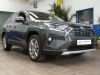 USED 2021 21 TOYOTA RAV4 2.5 VVT-h GPF Excel SUV 5dr Petrol Hybrid CVT Euro 6 (s/s) (218 ps) SAT NAV HEATED LEATHER REAR VIEW CAMERA CRUISE CONTROL PARKING SENSORS 1 OWNER SERVICE HISTORY TOYOTA WARRANTY TILL JUNE 2031