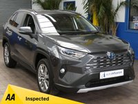 USED 2021 21 TOYOTA RAV4 2.5 VVT-h GPF Excel SUV 5dr Petrol Hybrid CVT Euro 6 (s/s) (218 ps) SAT NAV HEATED LEATHER REAR VIEW CAMERA CRUISE CONTROL PARKING SENSORS 1 OWNER SERVICE HISTORY TOYOTA WARRANTY TILL JUNE 2031