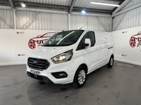 USED 2022 22 FORD TRANSIT CUSTOM 2.0 300 EcoBlue Limited Panel Van 5dr Diesel Manual L2 H1 Euro 6 (s/s) (130 ps) 2 keys, 1 owner, SH, heated seats