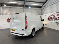 USED 2022 22 FORD TRANSIT CUSTOM 2.0 300 EcoBlue Limited Panel Van 5dr Diesel Manual L2 H1 Euro 6 (s/s) (130 ps) 2 keys, 1 owner, SH, heated seats