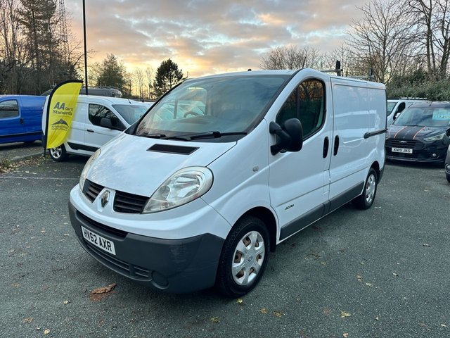 2012 62 Renault Trafic 2.0 dCi SL27 eco Panel Van 3dr Diesel Manual L1 H1 (Phase 3) (180 g/km, 115 bhp)