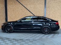 USED 2015 65 AUDI A5 2.0 TDI Black Edition Plus Sportback 5dr Diesel Manual Euro 6 (s/s) (190 ps) FSH | BLACK EDITION PLUS | FLAT BOTTOM | H/SEATS | NAV | F&R SENSORS