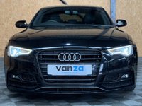 USED 2015 65 AUDI A5 2.0 TDI Black Edition Plus Sportback 5dr Diesel Manual Euro 6 (s/s) (190 ps) FSH | BLACK EDITION PLUS | FLAT BOTTOM | H/SEATS | NAV | F&R SENSORS
