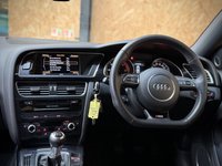 USED 2015 65 AUDI A5 2.0 TDI Black Edition Plus Sportback 5dr Diesel Manual Euro 6 (s/s) (190 ps) FSH | BLACK EDITION PLUS | FLAT BOTTOM | H/SEATS | NAV | F&R SENSORS