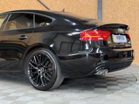 USED 2015 65 AUDI A5 2.0 TDI Black Edition Plus Sportback 5dr Diesel Manual Euro 6 (s/s) (190 ps) FSH | BLACK EDITION PLUS | FLAT BOTTOM | H/SEATS | NAV | F&R SENSORS