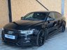 USED 2015 65 AUDI A5 2.0 TDI Black Edition Plus Sportback 5dr Diesel Manual Euro 6 (s/s) (190 ps) FSH | BLACK EDITION PLUS | FLAT BOTTOM | H/SEATS | NAV | F&R SENSORS