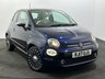 USED 2017 17 FIAT 500 1.2 Riva Euro 6 (s/s) 3dr SUNROOF, LEATHER, NAV, BT, 16