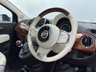 USED 2017 17 FIAT 500 1.2 Riva Euro 6 (s/s) 3dr SUNROOF, LEATHER, NAV, BT, 16