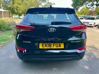USED 2018 18 HYUNDAI TUCSON 1.6 GDi Blue Drive SE SUV 5dr Petrol Manual Euro 6 (s/s) (132 ps) ULEZ Complaint, Versatile SUV With Low Mileage And Full Service History !!