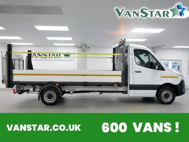 View our Mercedes-Benz Sprinter 315 RWD 2.0 CDI 150 BHP L3 LONG PROGRESSIVE DROPSIDE ( TAIL-LIFT )