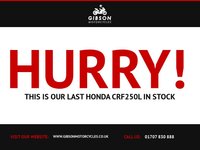 USED 2019 69 HONDA CRF250L CRF250 LA-K LOW MILEAGE & GREAT VALUE