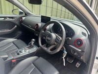 USED 2017 67 AUDI S3 2.0 TFSI Black Edition Sportback 5dr Petrol S Tronic quattro Euro 6 (s/s) (310 ps) 