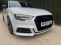 USED 2017 67 AUDI S3 2.0 TFSI Black Edition Sportback 5dr Petrol S Tronic quattro Euro 6 (s/s) (310 ps) 
